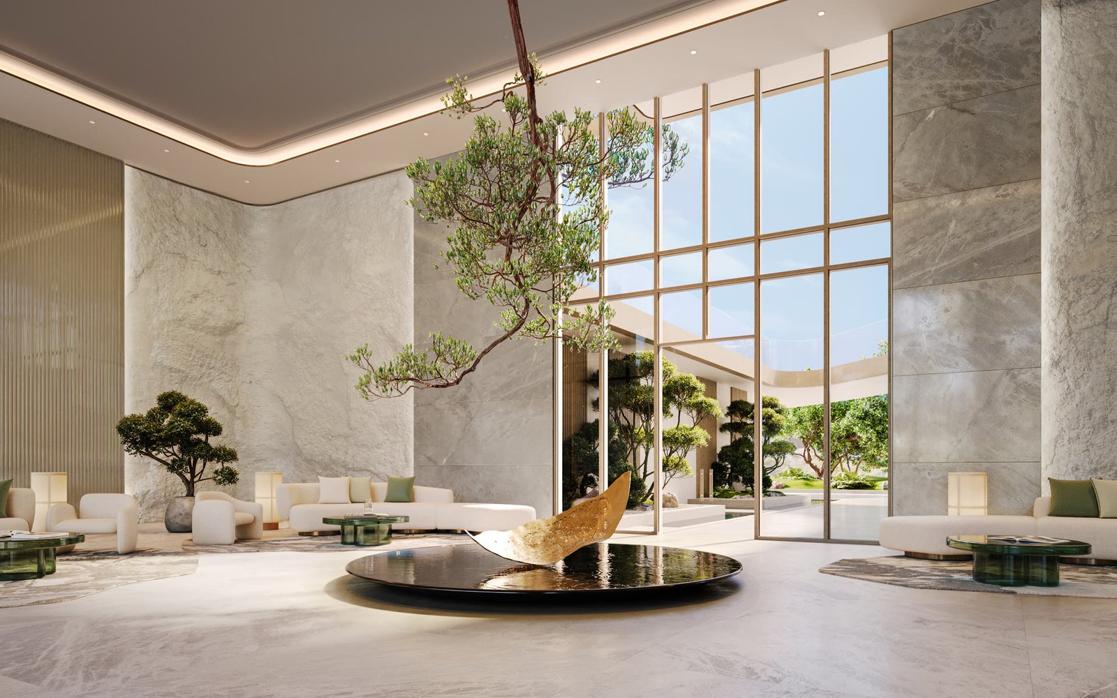 Lobby entrance
